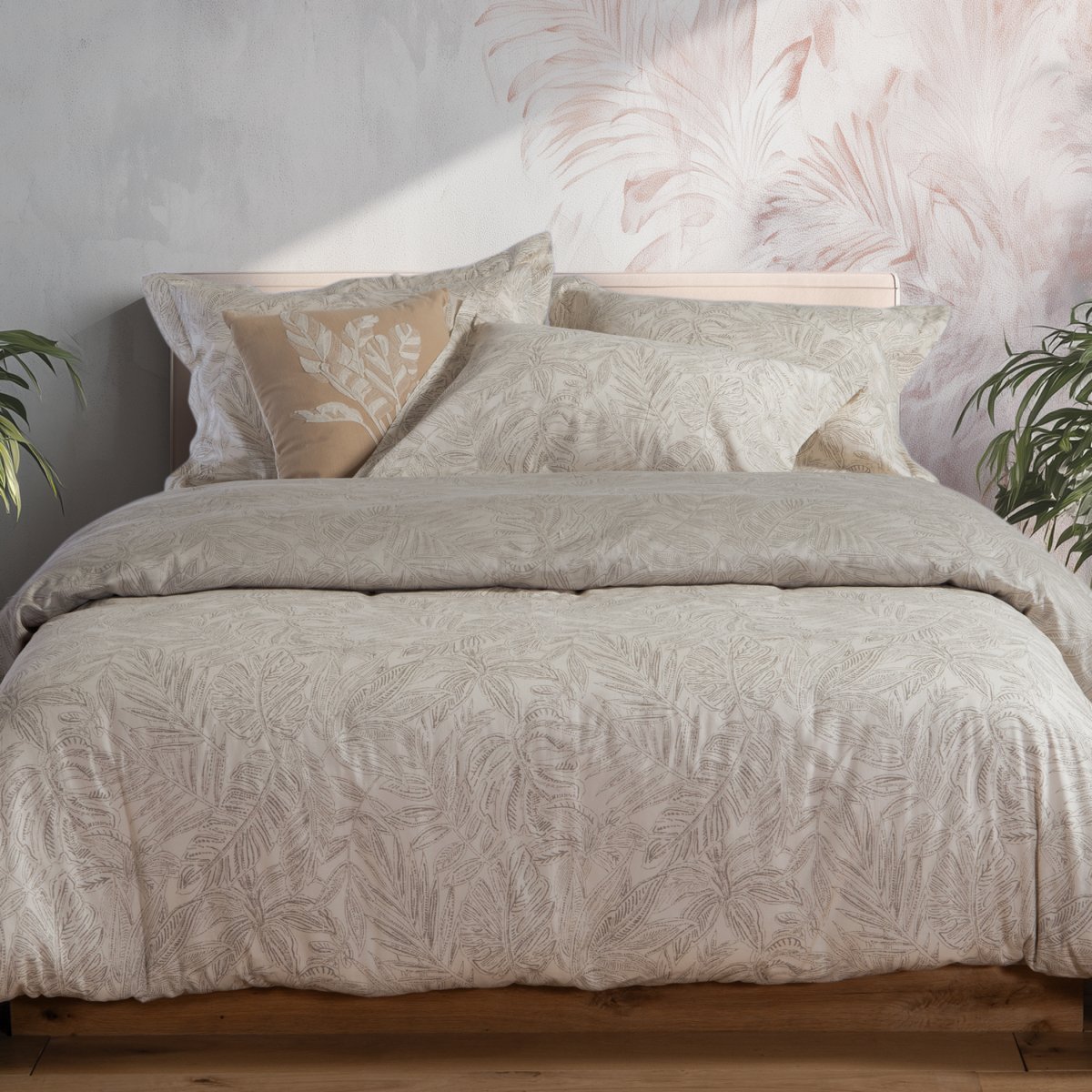 Σεντόνια Υπέρδιπλα (Σετ) Nef-Nef Homeware Premium Tundra Beige