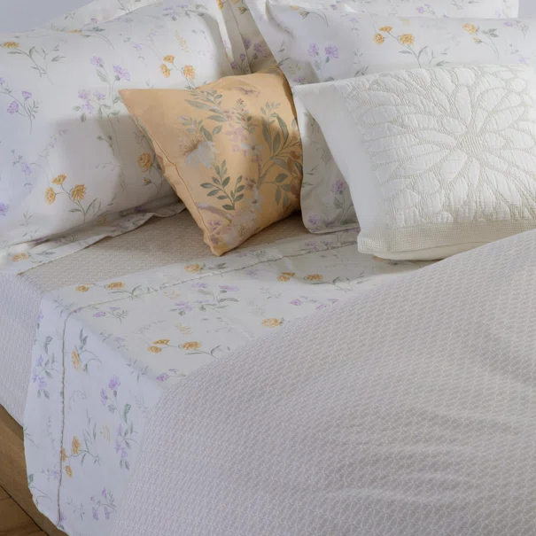 Σεντόνια Υπέρδιπλα (Σετ) Nef-Nef Homeware Premium Rozaria