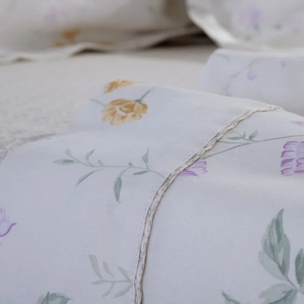 Σεντόνια Υπέρδιπλα (Σετ) Nef-Nef Homeware Premium Rozaria