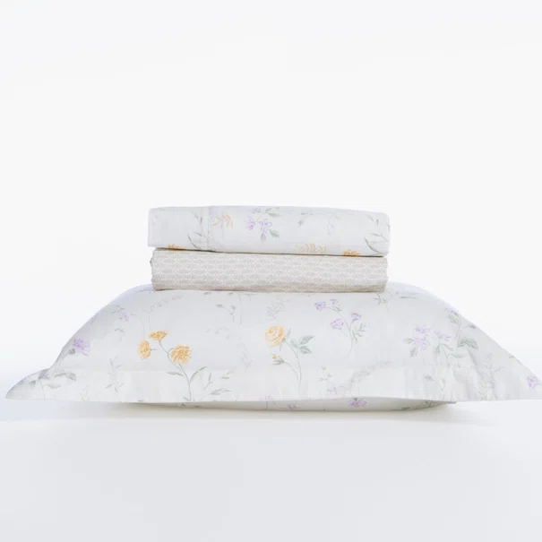 Σεντόνια Υπέρδιπλα (Σετ) Nef-Nef Homeware Premium Rozaria