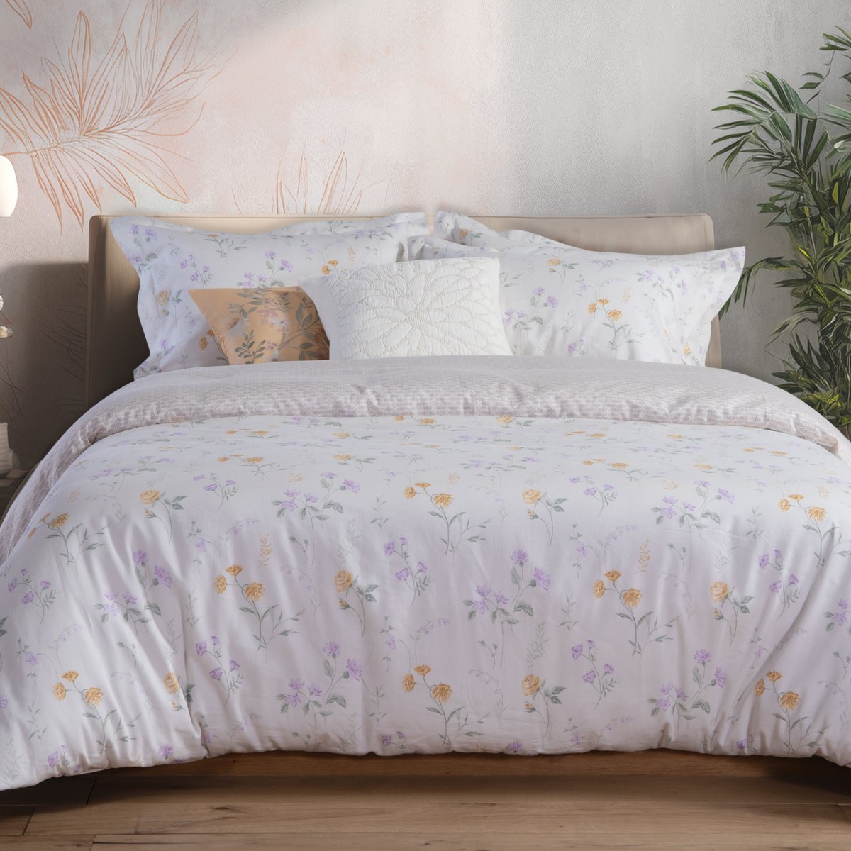 Σεντόνια King Size (Σετ) Nef-Nef Homeware Premium Rozaria