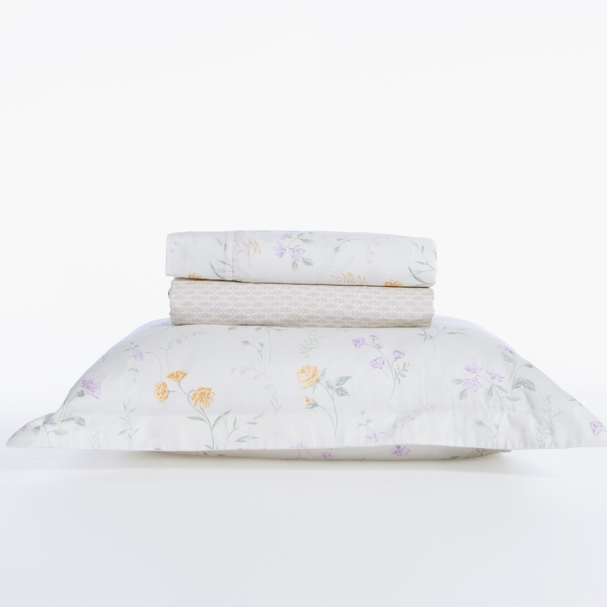 Σεντόνια King Size (Σετ) Nef-Nef Homeware Premium Rozaria Λευκά Είδη Κρεβατοκάμαρας Σετ Βαμβακερά Spitishop