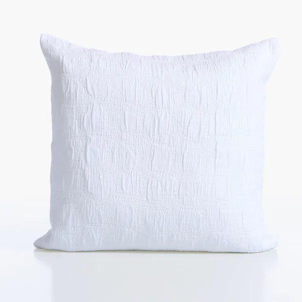 Διακοσμητική Μαξιλαροθήκη (50x50) Nef-Nef Homeware Smart Charisma White