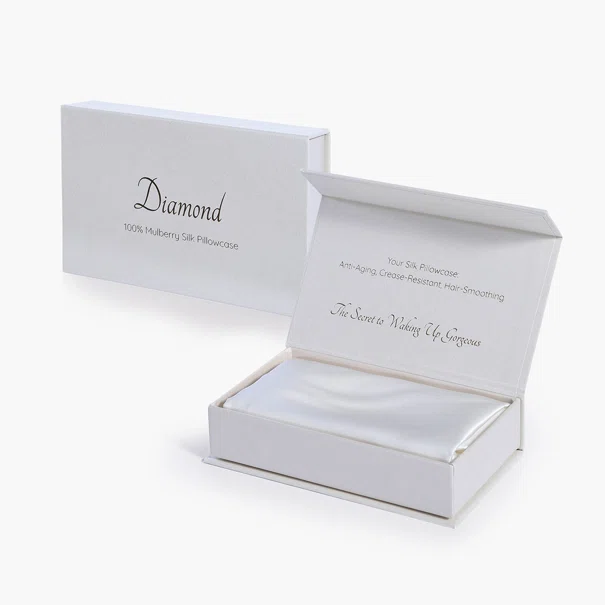 Μεταξωτή Μαξιλαροθήκη (50x70) Nef-Nef Homeware Casual Diamond Ivory