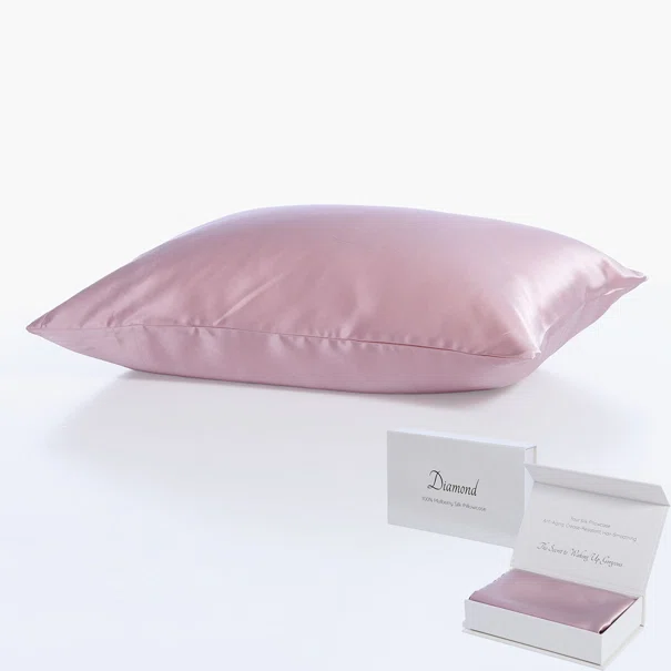 Μεταξωτή Μαξιλαροθήκη (50x70) Nef-Nef Homeware Casual Diamond Lilac