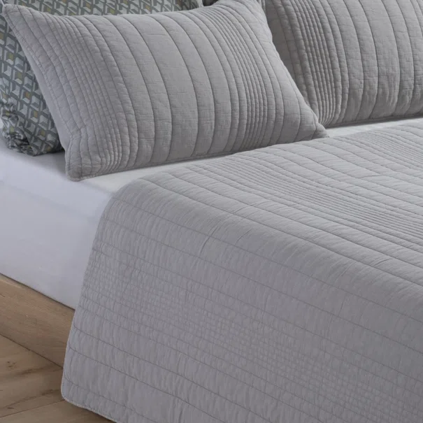 Κουβερλί Υπέρδιπλο (230x240) Nef-Nef Homeware Elements Ecstatic Grey