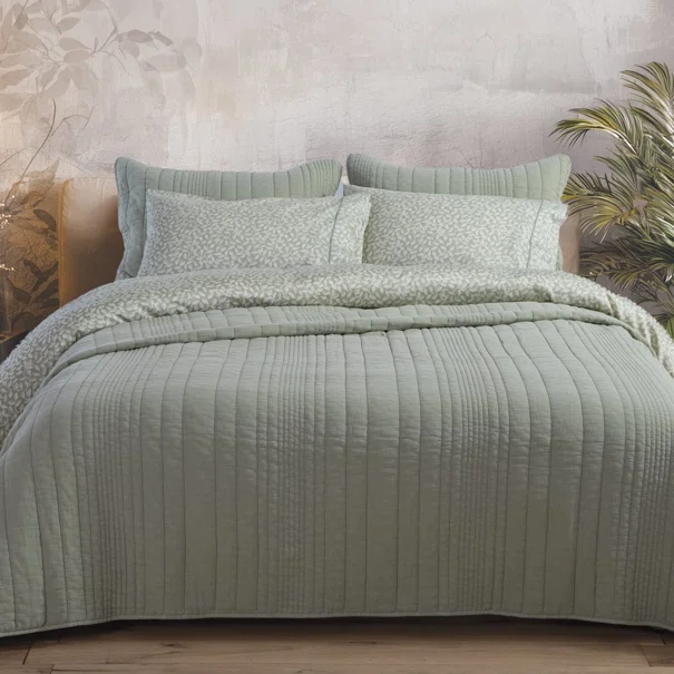 Κουβερλί Υπέρδιπλο (230x240) Nef-Nef Homeware Elements Ecstatic Green