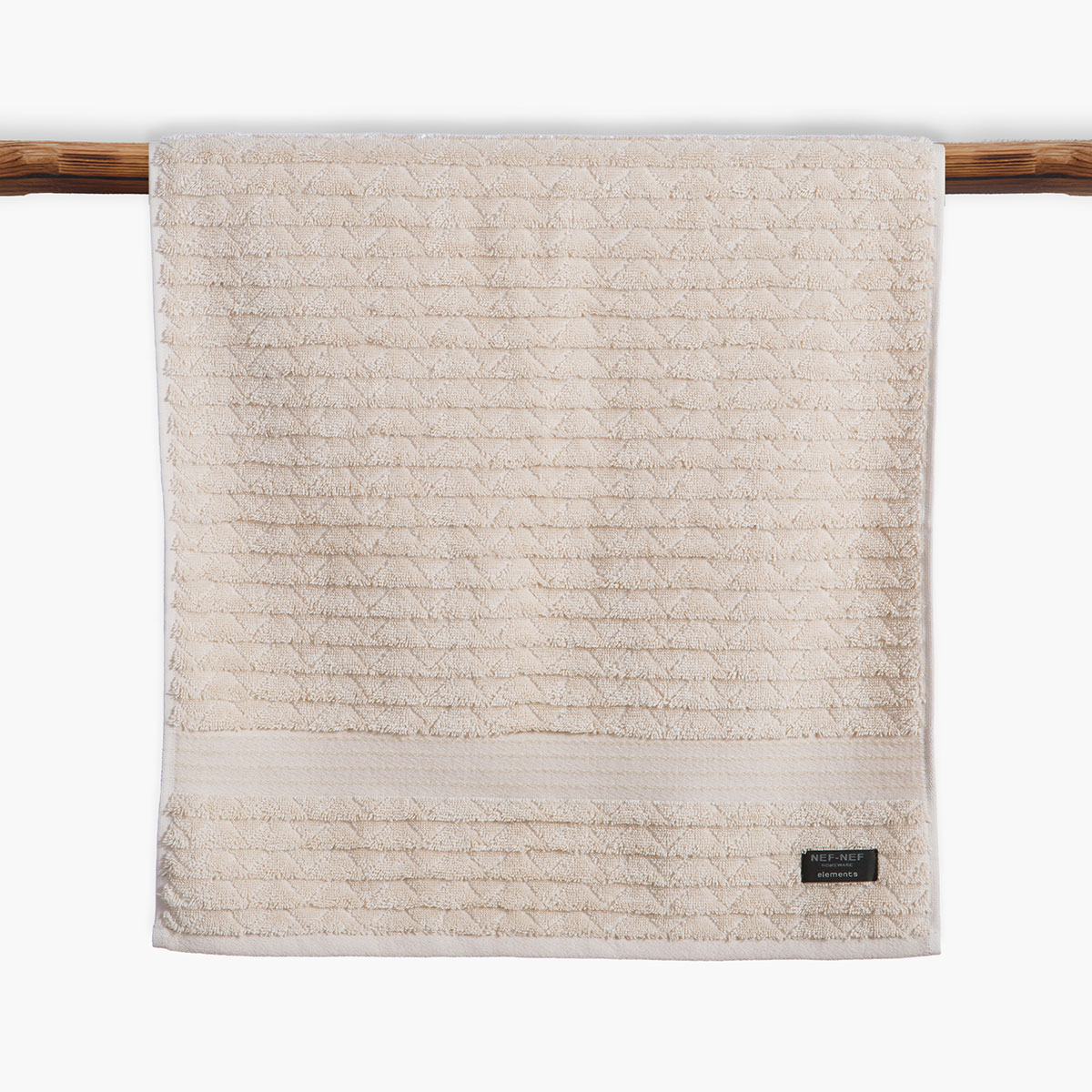 Πετσέτα Προσώπου (50x100) Nef-Nef Homeware Elements Elgyn Sand 600gsm