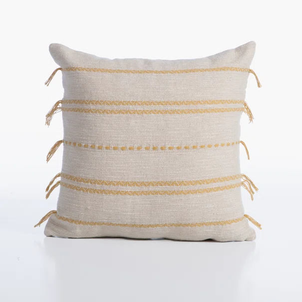 Διακοσμητικό Μαξιλάρι (45x45) Nef-Nef Homeware Bleeze Natural - Yellow