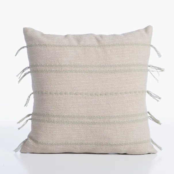 Διακοσμητικό Μαξιλάρι (45x45) Nef-Nef Homeware Bleeze Natural - Mint