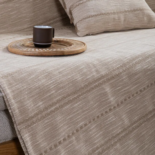 Ριχτάρι Καναπέ Τριθέσιου (180x300) Nef-Nef Homeware Bleeze Beige