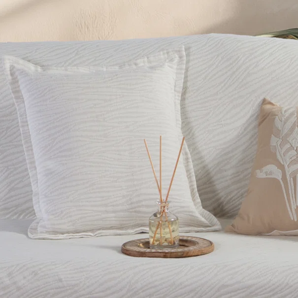 Διακοσμητικό Μαξιλάρι (50x50) Nef-Nef Homeware Zebra Ecru