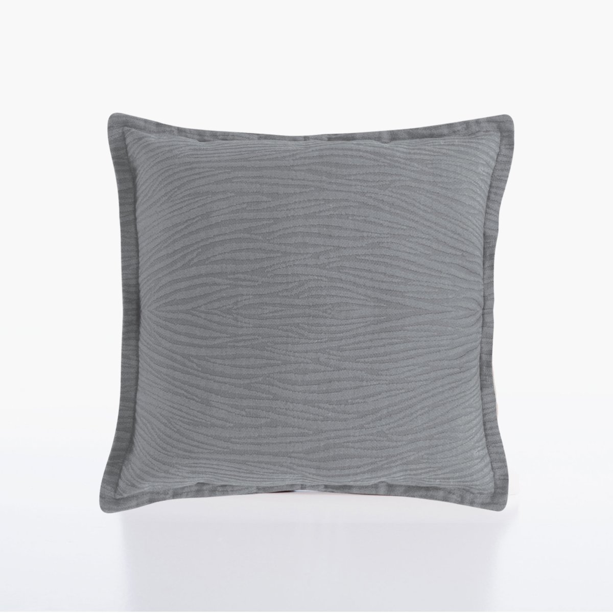Διακοσμητικό Μαξιλάρι (50X50) Nef-Nef Homeware Zebra Grey Λευκά Είδη Σαλονιού Μαξιλάρια Διακοσμητικά Τετράγωνα Spitishop