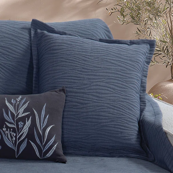 Διακοσμητικό Μαξιλάρι (50x50) Nef-Nef Homeware Zebra Denim