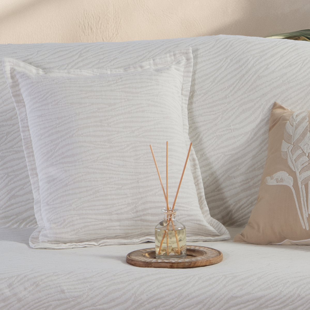 Διακοσμητικό Μαξιλάρι (50x50) Nef-Nef Homeware Loen Beige