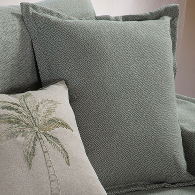 Διακοσμητικό Μαξιλάρι (50x50) Nef-Nef Homeware Loen Green