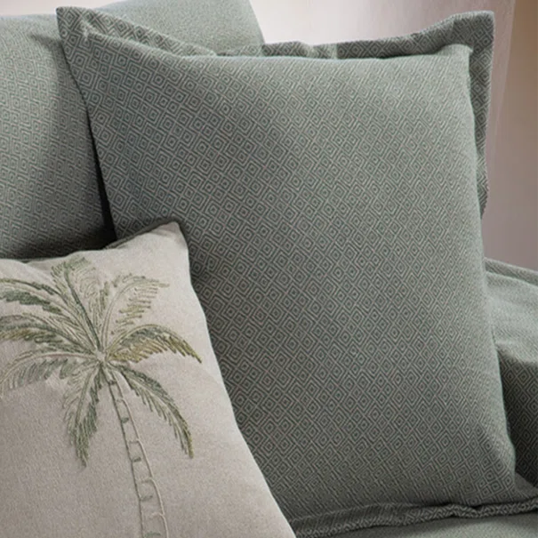 Διακοσμητικό Μαξιλάρι (50x50) Nef-Nef Homeware Loen Green