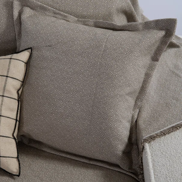 Διακοσμητικό Μαξιλάρι (50x50) Nef-Nef Homeware Loen Grey