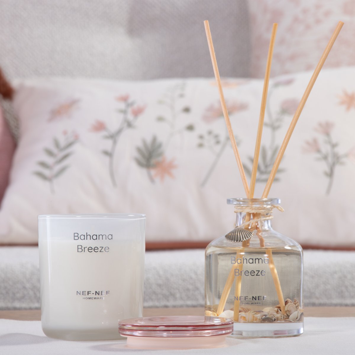 Κερί Αρωματικό 270Gr Nef-Nef Homeware Bahama Breeze Διακόσμηση Αρωματικά Χώρου - Diffuser Κεριά Spitishop