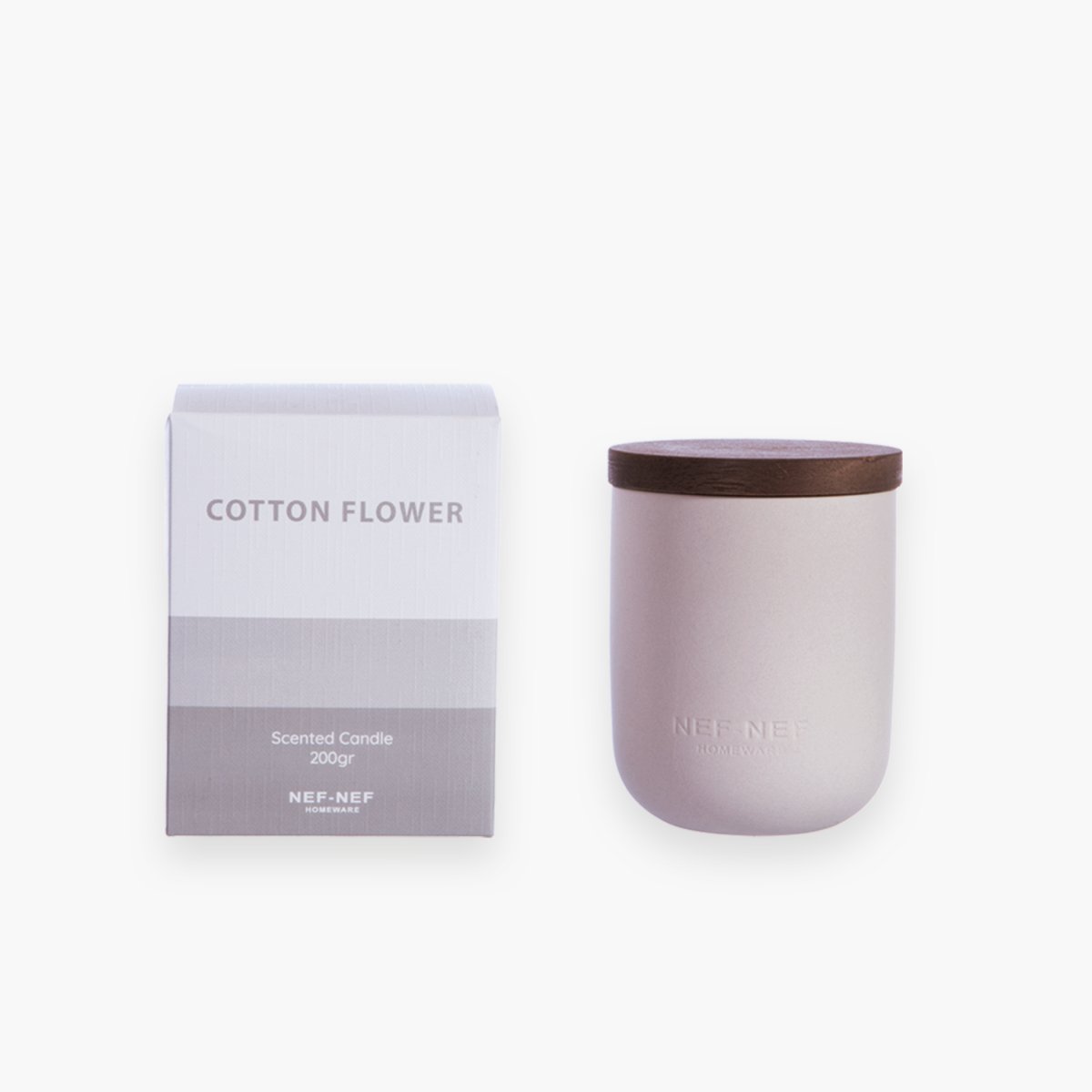 Κερί Αρωματικό 200gr Nef-Nef Homeware Cotton Flower