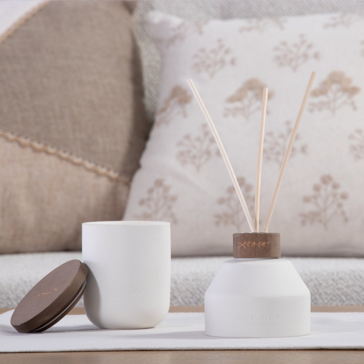 Αρωματικό Χώρου 200Ml με Στικς Nef-Nef Homeware Teakood 26 Διακόσμηση Αρωματικά - Diffuser Spitishop
