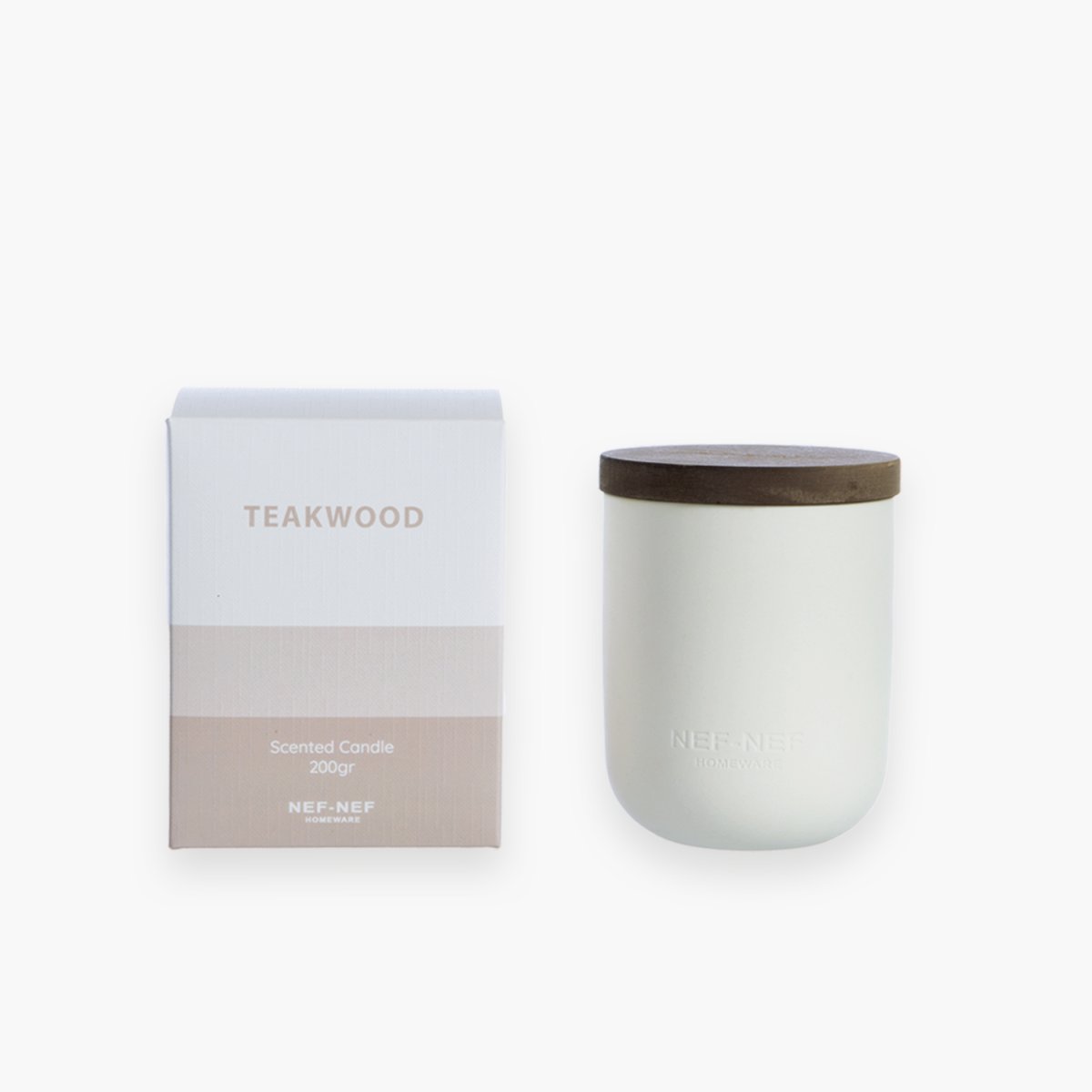 Κερί Αρωματικό 200gr Nef-Nef Homeware Teakood 26