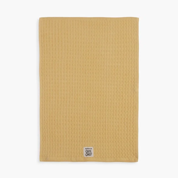 Ποτηρόπανο Πικέ (45x68) Nef-Nef Homeware Cute Chef Yellow