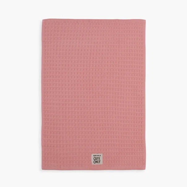 Ποτηρόπανο Πικέ (45x68) Nef-Nef Homeware Cute Chef Pink