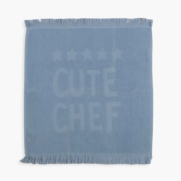 Πετσέτα Κουζίνας Φροτέ (50x50) Nef-Nef Homeware Cute Chef L.Blue