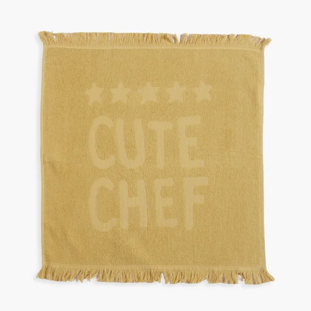 Πετσέτα Κουζίνας Φροτέ (50x50) Nef-Nef Homeware Cute Chef Yellow