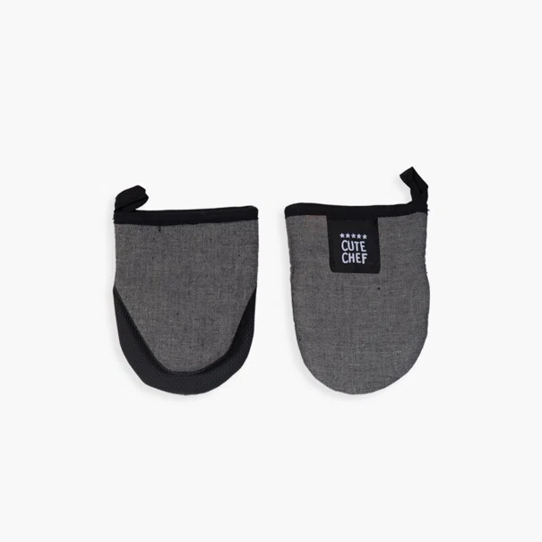Γάντια Κουζίνας (Σετ 2τμχ) Nef-Nef Homeware Lorin Black