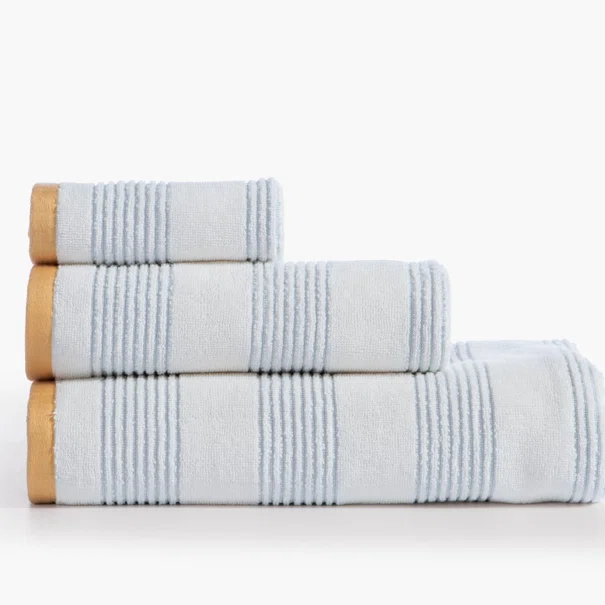 Πετσέτα Προσώπου (50x90) Nef-Nef Homeware Vertia Blue 550gsm