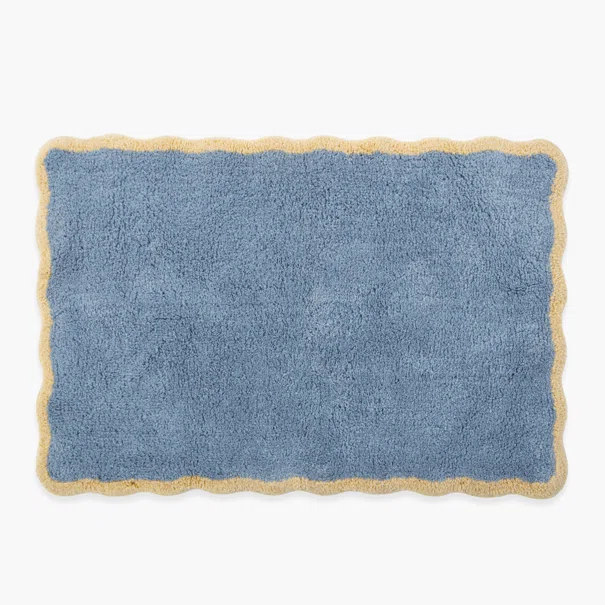 Πατάκι Μπάνιου (60x90) Nef-Nef Homeware Vertia Blue