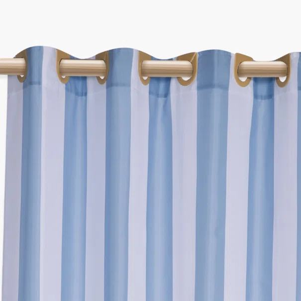 Κουρτίνα Μπάνιου (180x180) Με Τρουκς Nef-Nef Homeware Vertia Denim