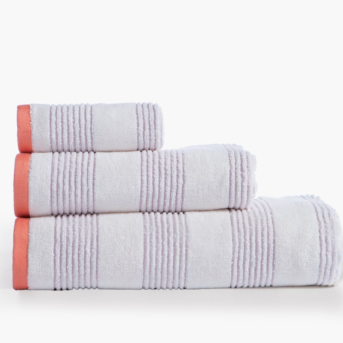 Πετσέτα Προσώπου (50X90) Nef-Nef Homeware Vertia Mauve 550Gsm Λευκά Είδη Μπάνιου Πετσέτες Spitishop