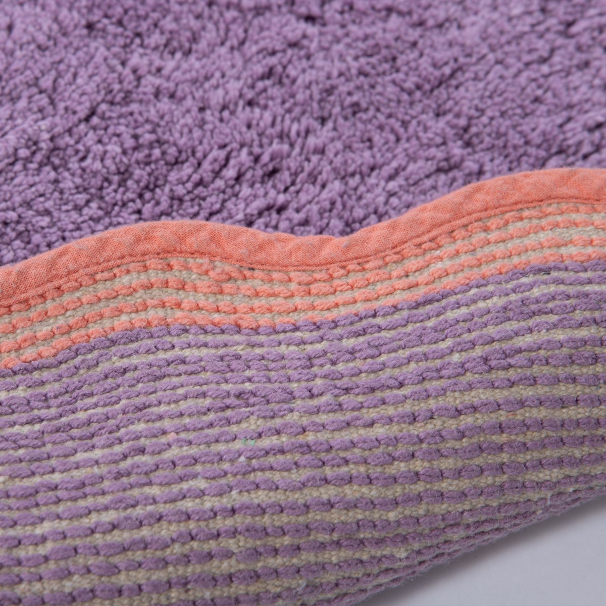 Πατάκι Μπάνιου (60X90) Nef-Nef Homeware Vertia Mauve Μπάνιο Πατάκια Παραλληλόγραμμα Spitishop