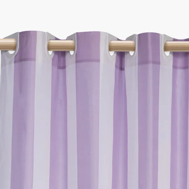 Κουρτίνα Μπάνιου (180x200) Με Τρουκς Nef-Nef Homeware Vertia Mauve