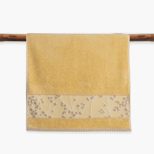 Πετσέτα Χεριών (30x50) Nef-Nef Homeware Floriva Yellow 500gsm