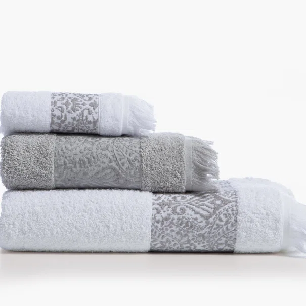 Πετσέτα Χεριών (30x50) Nef-Nef Homeware Jetrix White 500gsm