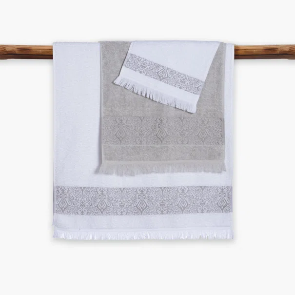 Πετσέτα Χεριών (30x50) Nef-Nef Homeware Jetrix White 500gsm