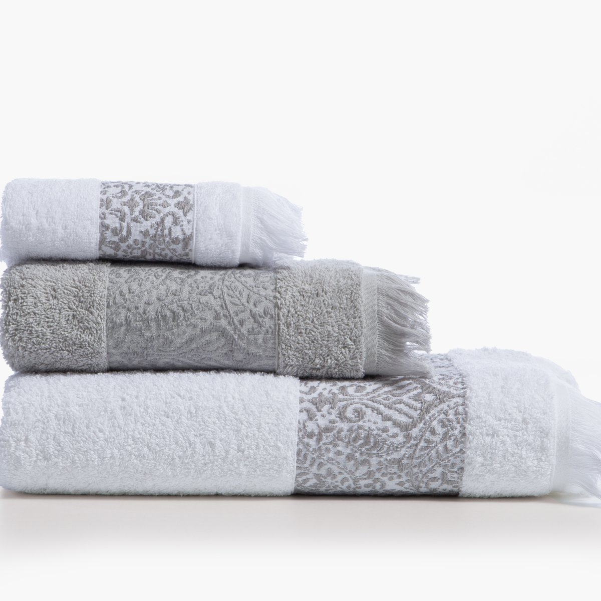 Πετσέτα Προσώπου (50x90) Nef-Nef Homeware Jetrix Grey 500gsm