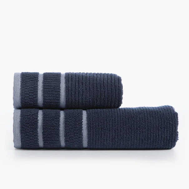 Πετσέτες Μπάνιου (Σετ 2τμχ) Nef-Nef Homeware Stern Blue 600gsm