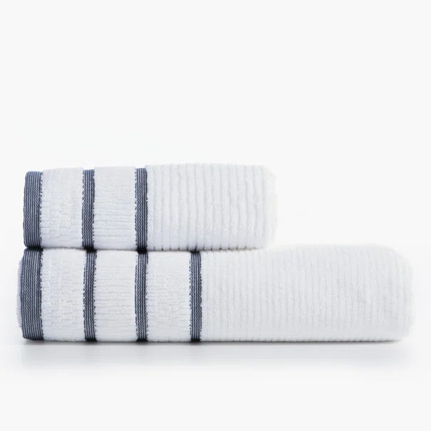 Πετσέτες Μπάνιου (Σετ 2τμχ) Nef-Nef Homeware Stern White 600gsm