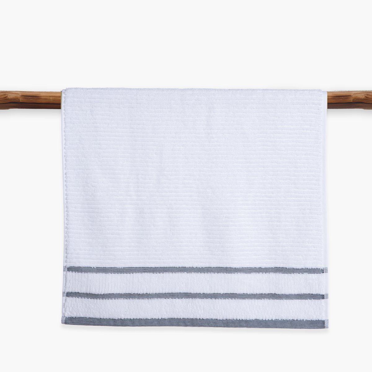 Πετσέτες Μπάνιου (Σετ 2Τμχ) Nef-Nef Homeware Stern White 600Gsm Λευκά Είδη Σετ Spitishop