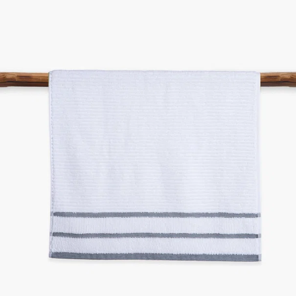Πετσέτες Μπάνιου (Σετ 2τμχ) Nef-Nef Homeware Stern White 600gsm
