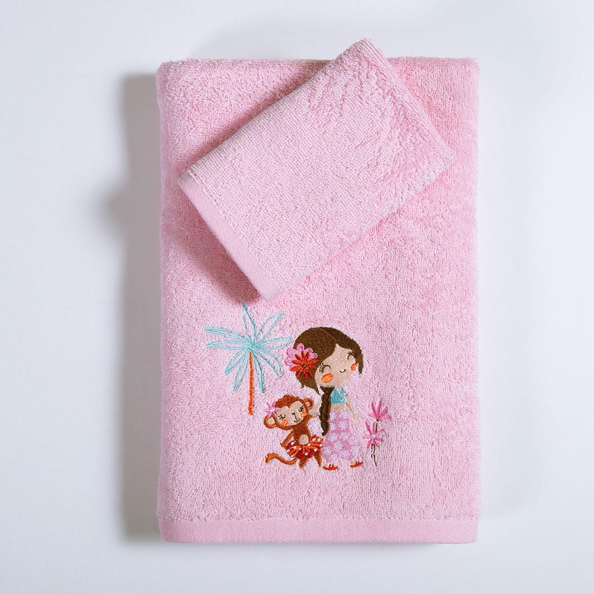 Παιδικές Πετσέτες (Σετ 2τμχ) Nef-Nef Homeware Welcome To India 420gsm