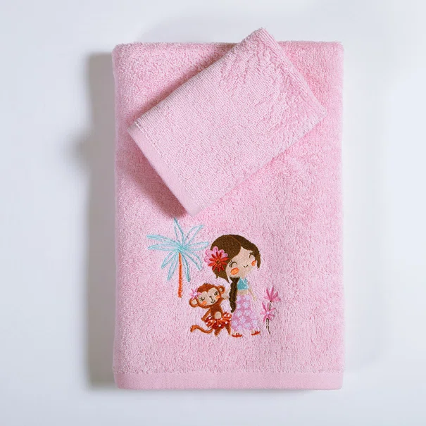Παιδικές Πετσέτες (Σετ 2τμχ) Nef-Nef Homeware Welcome To India 420gsm