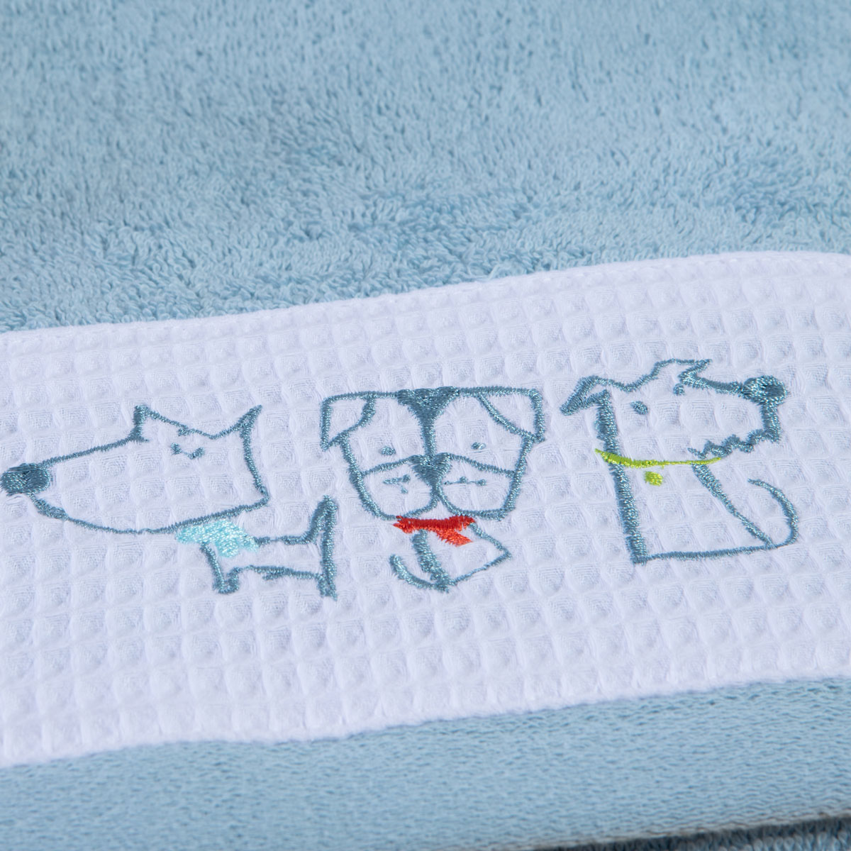 Παιδικές Πετσέτες (Σετ 2Τμχ) Nef-Nef Homeware Dog Life 420Gsm Βρεφικά Προίκα Μωρού - Βρεφικές Spitishop