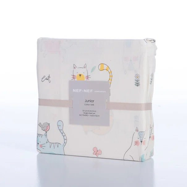 Σεντόνια Μονά (Σετ) Nef-Nef Homeware Cat Life