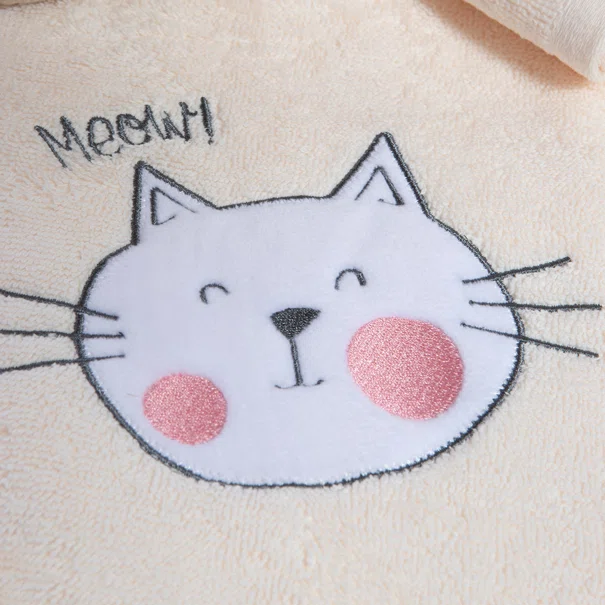 Παιδικές Πετσέτες (Σετ 2τμχ) Nef-Nef Homeware Cat Life 420gsm